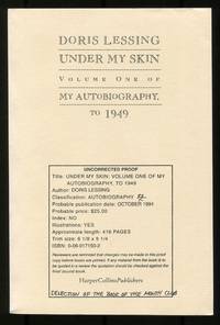 Under My Skin: Volume One of My Autobiography, to 1949