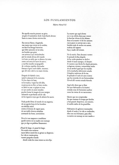 Los Fusilamientos [The Shootings]; (photo 1)