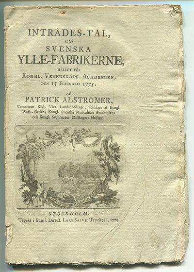 Inträdes-tal, om svenska ylle-fabrikerne, hållet…