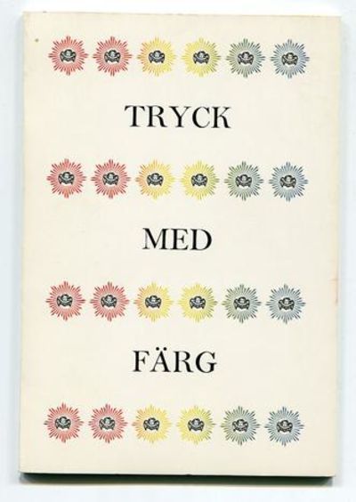 Tryck med färg från 1457 till våra dagar.