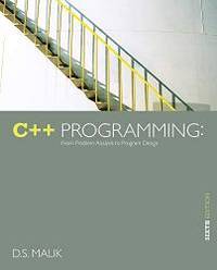 image of C++ Programming: From Problem Analysis to Program Design