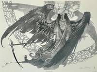 ORIGINAL"WHEN DEATH AWAITS" ART PRINT (signed)