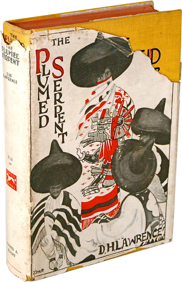 THE PLUMED SERPENT [QUETZALCOATL] by Lawrence, D.H | 1926