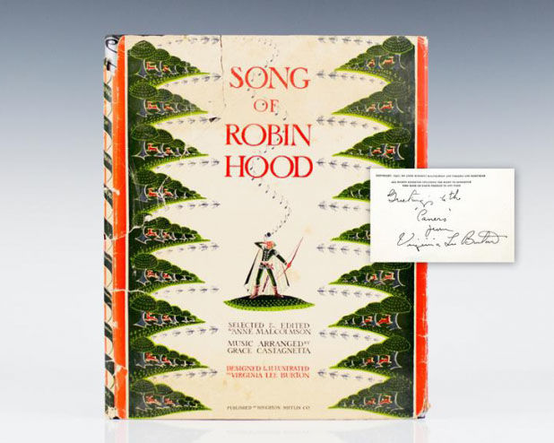 Song of Robin Hood. by Burton, Virginia Lee; Selected and Edited