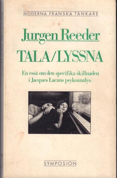 Tala/lyssna. En essä om den specifika skillnaden…