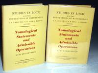 Nomological Statements and Admissible Operations (Studies in Logic and the Foundations of Mathematics) by Reichenbach, Hans - 1954