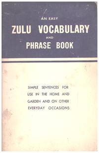 image of An Easy ZULU VOCABULARY and PHRASE BOOK,