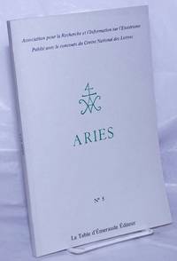 image of Aries. No 5. Association pour la Recherche et l'Information sur l'Esoterisme