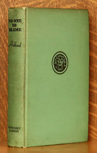 cover of NO ONE TO BLAME, AN AFRICAN ADVENTURE