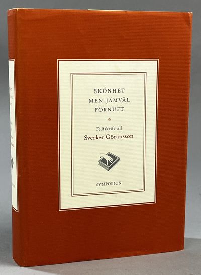 Skönhet men jämväl förnuft. Festskrift till…
