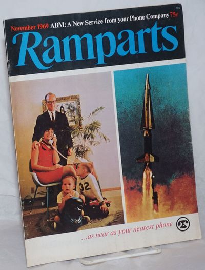 San Francisco: Ramparts Magazine, Inc, 1969. Magazine. The November 1969 issue of the influential ma...