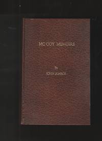 image of MC COY MEMOIRS