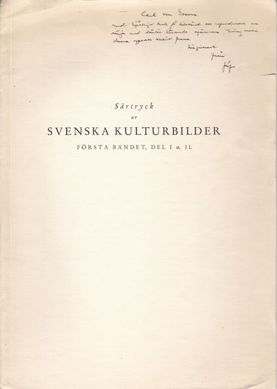 Garnityr. Särtryck ur Svenska kulturbilder,…