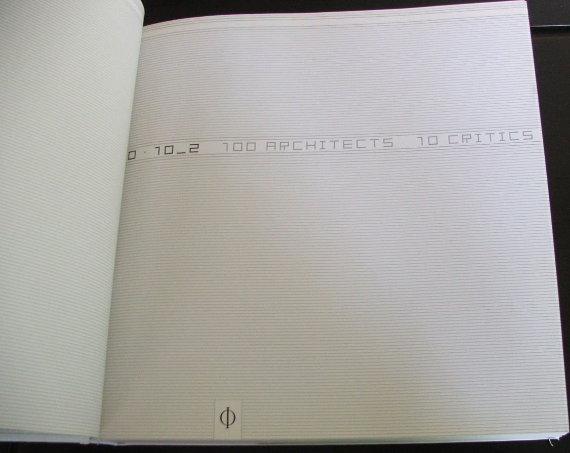 10 X 10 _ 2 100 Architects 10 Critics by Editors of Phaidon Press