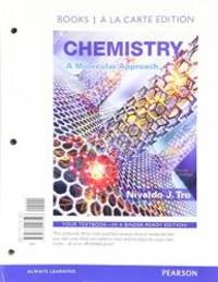image of Chemistry: A Molecular Approach, Books a la Carte Plus Mastering Chemistry with Pearson eText -- Access Card Package (4th Edition)