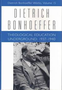 Theological Education Underground, 1937-1940