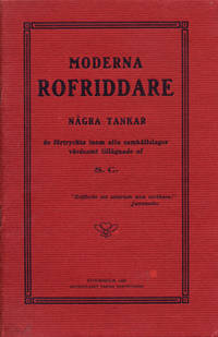 Moderna rofriddare. Några tankar de förtryckta…