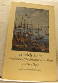 Hinrich Hahr en handelsman från frihetstidens…