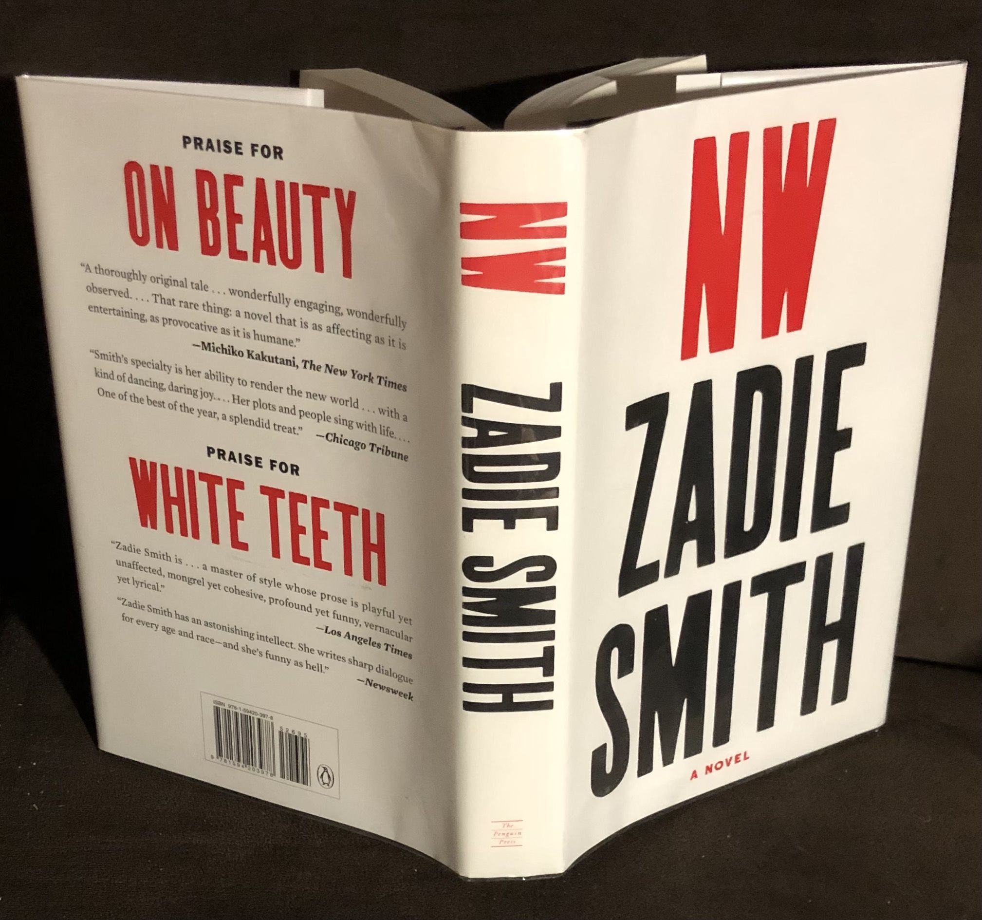 NW: A Novel (Signed) by Zadie Smith Hardcover 2012-09-04