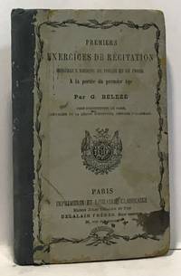 Premiers exercices de récitation morceaux choisis de poésie et de prose à la...