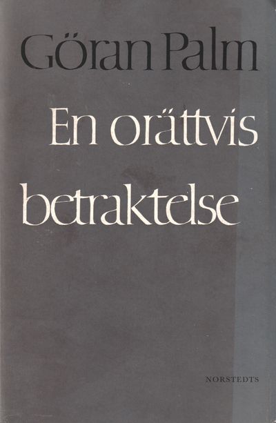En orättvis betraktelse