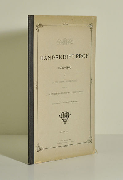 Handskrift-prof 1500-1800. Till tjenst vid…