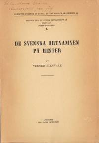 De svenska ortnamnen på Hester.