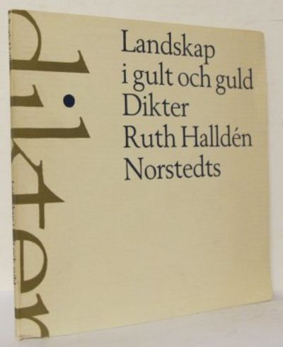 Landskap i gult och guld. Dikter.