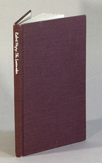 Iowa City, Iowa: The Cummington Press, 1961. Edition limited to 2500 copies, 8vo, pp. 72; title page...