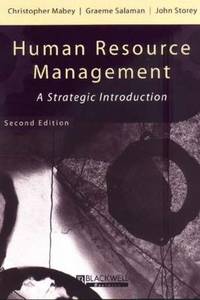 Human Resource Management : A Strategic Introduction