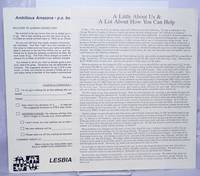 image of Lesbian Connection informational letter
