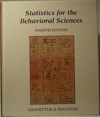 Statistics for the Behavioral Sciences