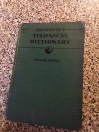 CHAMBERS&#039;S TECHNICAL DICTIONARY de C.F. TWENEY - 1943-01-01