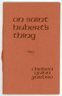 image of ON SAINT HUBERT'S THING