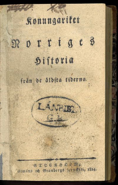 Konungariket Norriges historia från de äldsta tiderna. (photo 2)