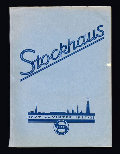 Stockhaus. Höst och vinter 1927-28.…