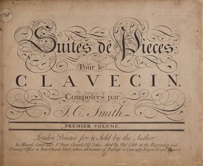 Suites de Pieces Pour le Clavecin. ... Premier Volume
