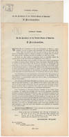 Copyright - Sweden. By the President of the United States of America. A Proclamation. [with] Copyright - Denmark