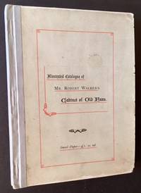 Catalogue of the Cabinet of Old Fans, the Property of Mr. Robert Walker, of Uffington, Berkshire