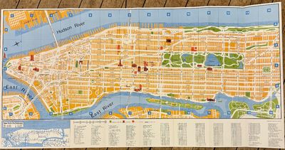 Netherlands: Simplified Travel Inc, 1970. Map. Offset color lithograph. 16 1/2 x 32