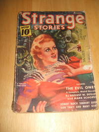 Strange Stories October 1940 by Henry Kuttner, August Derleth, and Mark Schorer, Seabury Quinn, Robert Bloch, and others - 1940