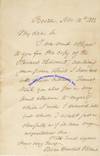 Oliver Wendell Holmes Sr. Gives Thanks For A Poem And A Compliment