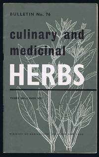 Culinary and Medicinal Herbs: Bulletin No. 76