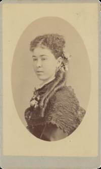 Portrait of a Young Woman of Color in California, c. 1870s