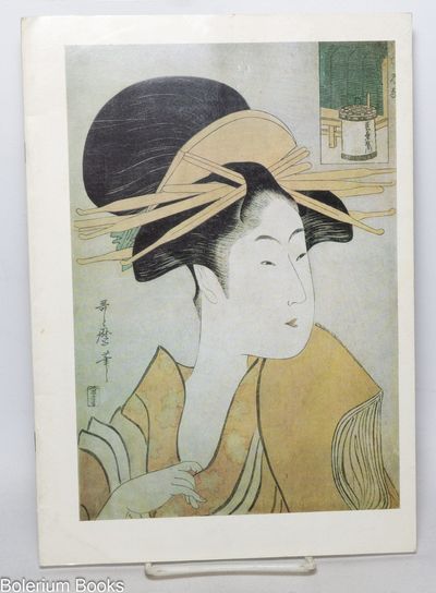 Courtesans of Japan: An exhibition arranged in collaboration with Robert G. Sawyers, London, 19 September - 7 October, 1972