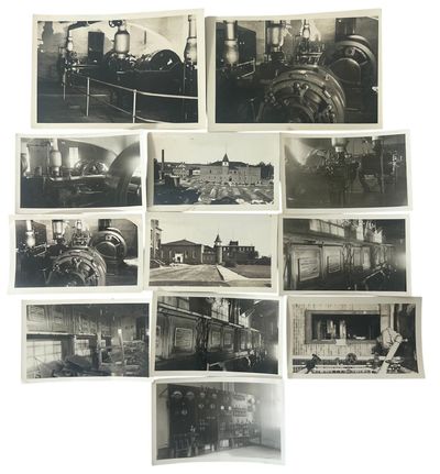 Wisconsin Powerhouse Modernization Showing Boiler Room and Switchboard, La Crosse Power Plant Photographs, circa 1920s-1940s