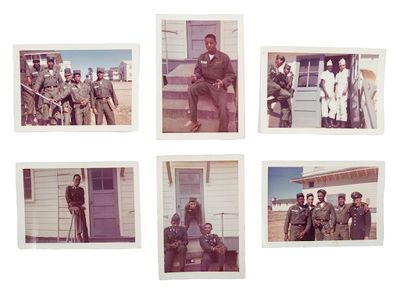 African American Military History Vietnam War Sergeant Howard L Cooper Photographs and Promotion Letter 1970s