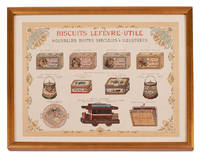 BISCUITS LEF&Egrave;VRE-UTILE. NOUVELLES BOITES SP&Egrave;CIALES &amp; ILLUSTR&Eacute;ES. - 