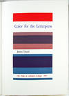 Color for the Letterpress; (photo 0)