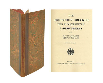 Die deutschen Drucker des fünfzehnten…